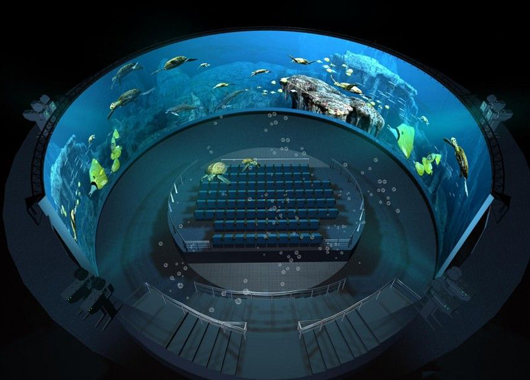 弧幕投影在教學領(lǐng)域的應(yīng)用場景-好奇數(shù)字科技