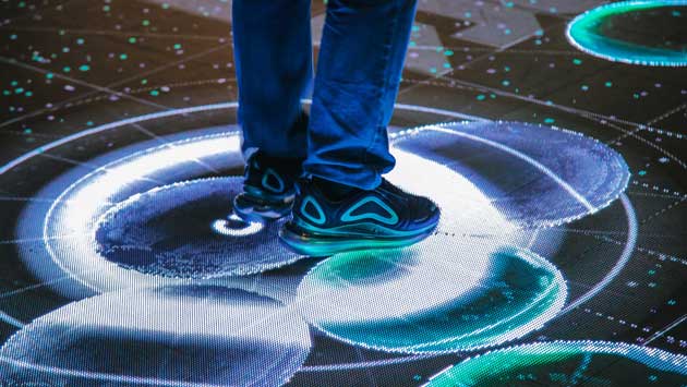 地面互動(dòng)投影