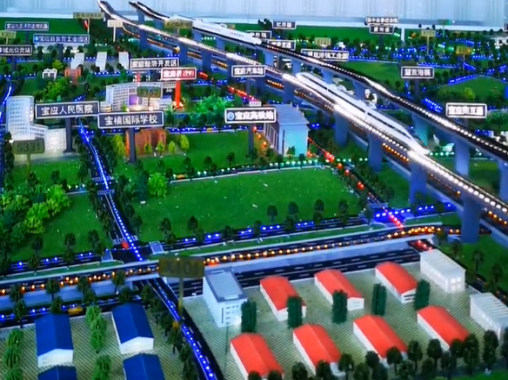 交通模型數(shù)字沙盤