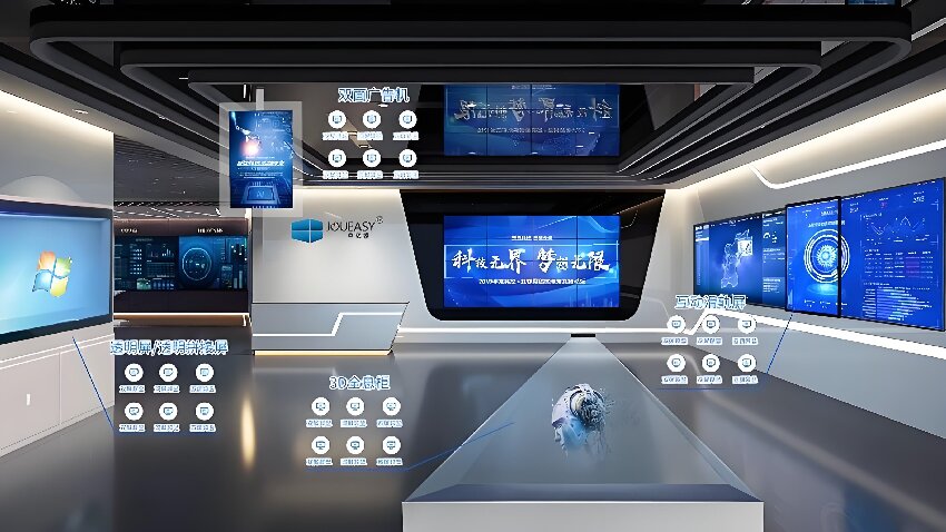 展廳多媒體互動系統(tǒng)集成費用解析-蘇州好奇數(shù)字科技