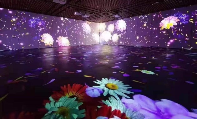 地面互動投影-好奇數(shù)字科技