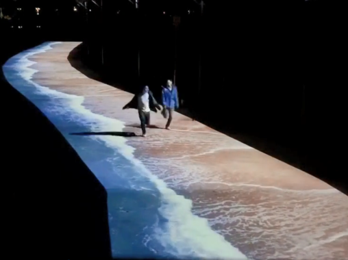 地面投影互動-蘇州好奇數(shù)字科技