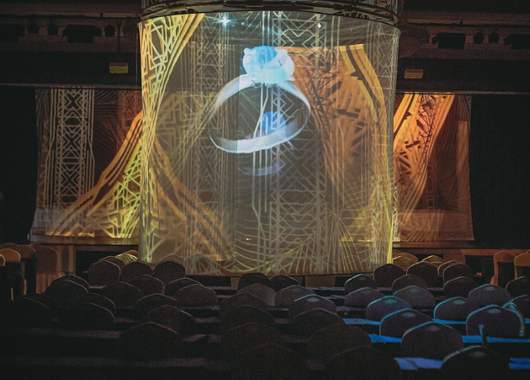 全息紗幕在婚禮現(xiàn)場(chǎng)的應(yīng)用場(chǎng)景-好奇數(shù)字科技