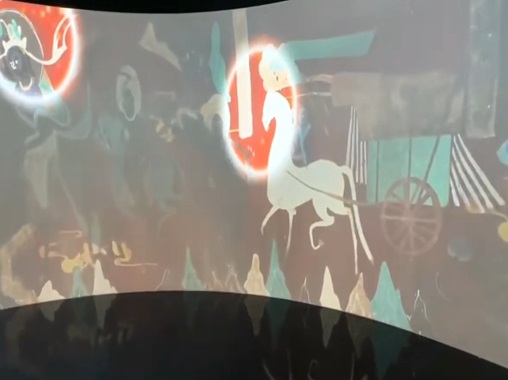 墻面投影互動手電筒-蘇州好奇數(shù)字科技