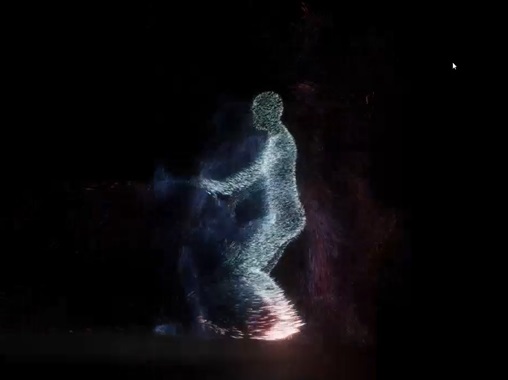 體感粒子互動程序-蘇州好奇數(shù)字科技