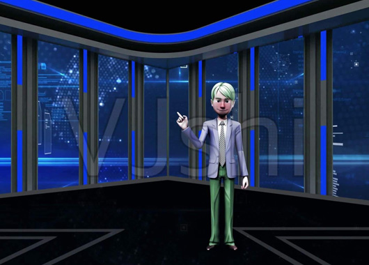 虛擬主持人-好奇數(shù)字科技