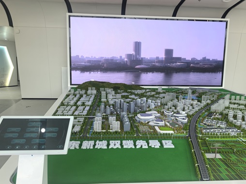 實(shí)景數(shù)字沙盤燈光與LED大屏數(shù)字內(nèi)容聯(lián)動(dòng)控制